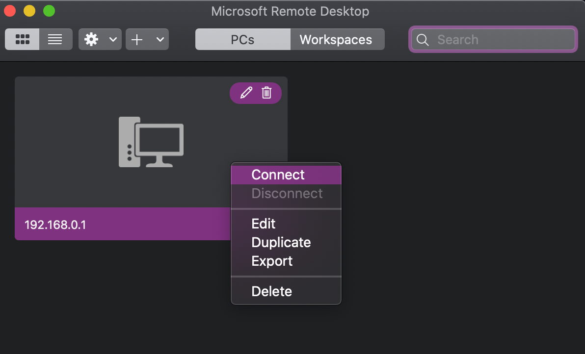remote desktop client for mac